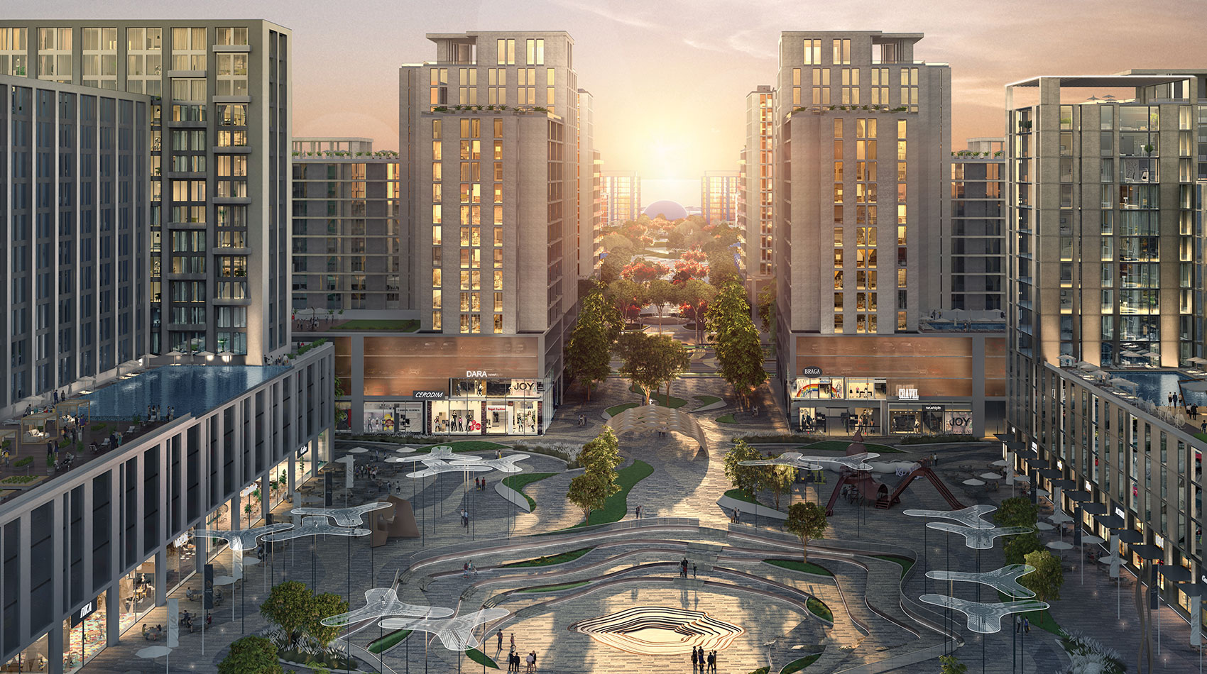 Alghadeer by Aldar at Al Ghadeer, Abu Dhabi amenities