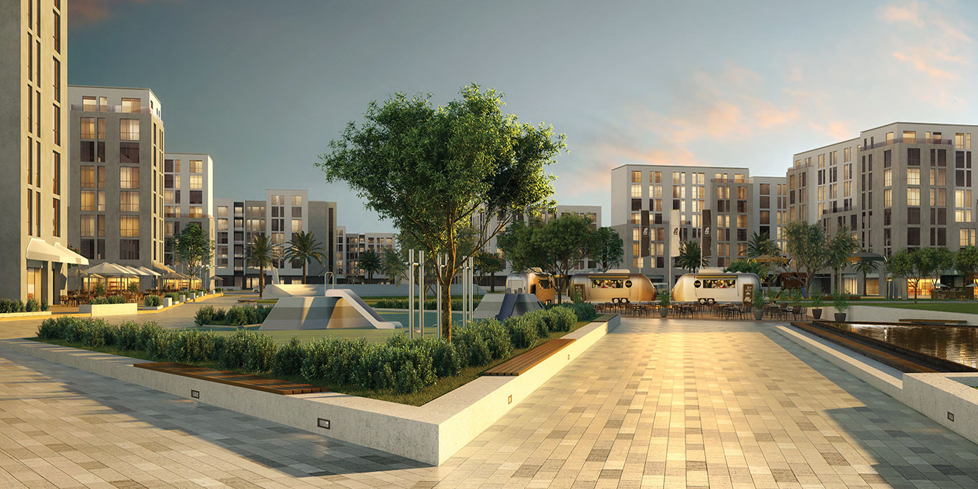 Alreeman land plots at Al Shamka amenities