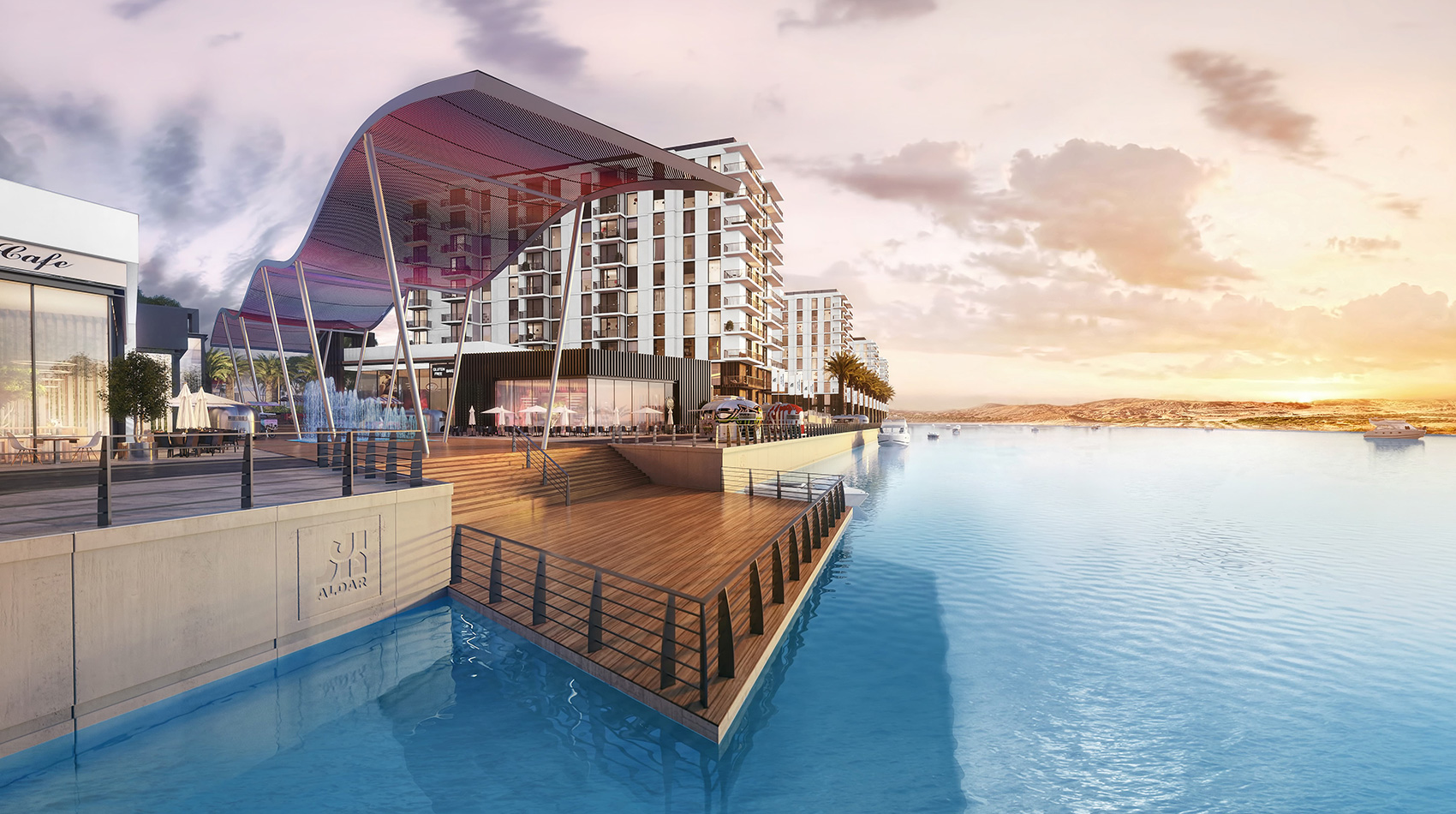 Water’s Edge Apartments by Aldar in Yas Island amenities