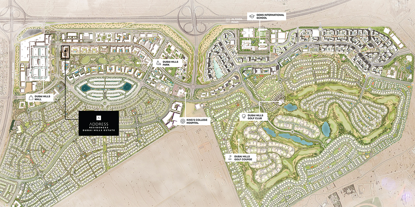 Emaar Address Residences Masterplan