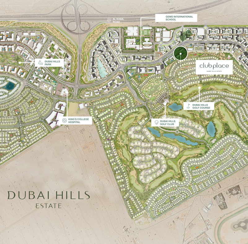 Emaar Club Place Masterplan