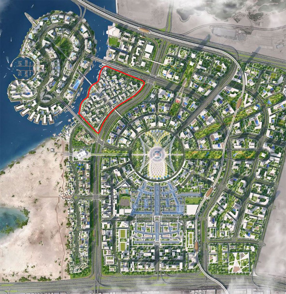 Creek Grove by Emaar Properties at Dubai Creek Harbour - Master Plan