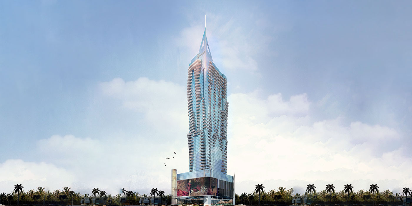 Fairmont Reisdences Dubai Skyline 1